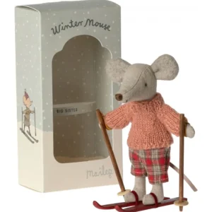 Vintermus Med Ski, Storesoster*Maileg Flash Sale