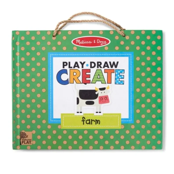 Kreativitetskuffert, Bondegard*Melissa & Doug Best