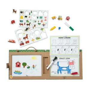 Kreativitetskuffert, Bondegard*Melissa & Doug Best