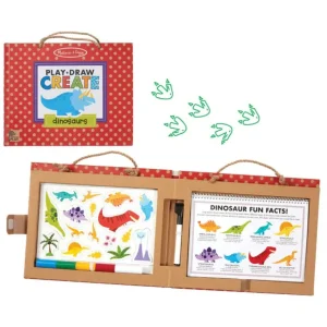 Kreativitetskuffert, Dino*Melissa & Doug Sale