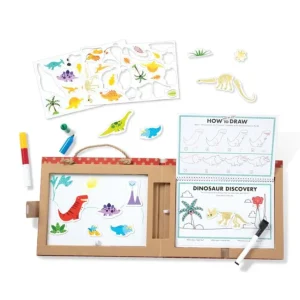 Kreativitetskuffert, Dino*Melissa & Doug Sale