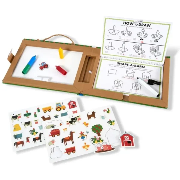 Kreativitetskuffert, Bondegard*Melissa & Doug Best