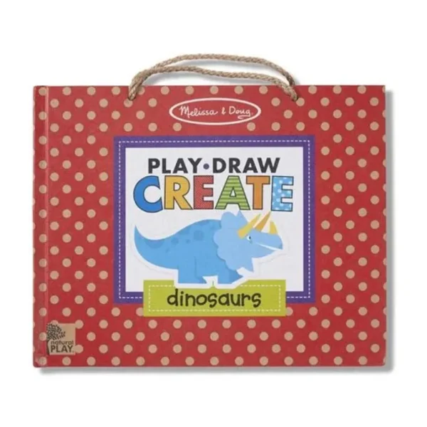 Kreativitetskuffert, Dino*Melissa & Doug Sale