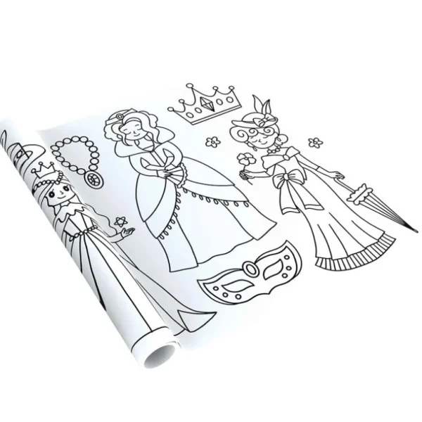 Kaempebanner Til Farvelaegning - Prinsesser*mierEdu Clearance
