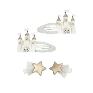 4 Harclips - Castle And Star Fairytale*Mimi & Lula Best