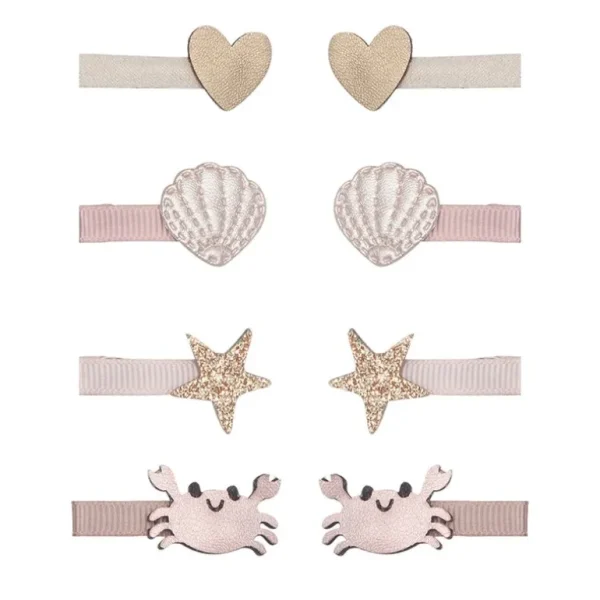 8 Harclips - Mini Cecil Crab*Mimi & Lula Clearance