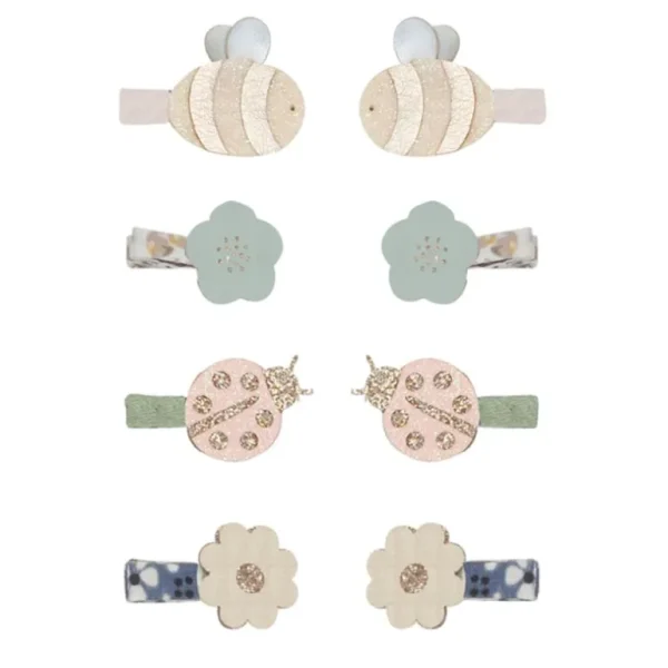 8 Harclips - Mini Bee & Ladybird*Mimi & Lula Hot