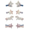 8 Harclips - Mini Unicorn*Mimi & Lula Outlet