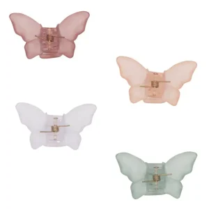 4 Harklemmer - Frosted Butterflies*Mimi & Lula Best Sale