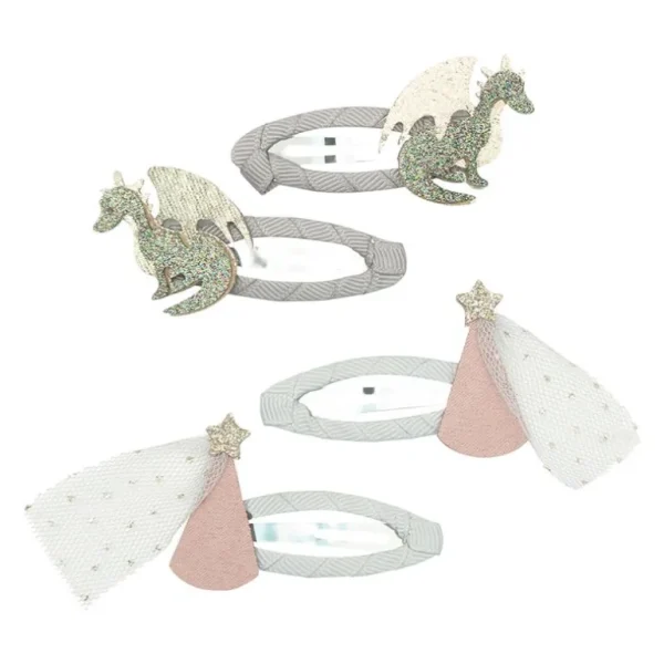 4 Harspaender - Dragon And Princess Fairytale*Mimi & Lula Flash Sale