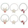 6 Hårelastikker - Christmas*Mimi & Lula Shop