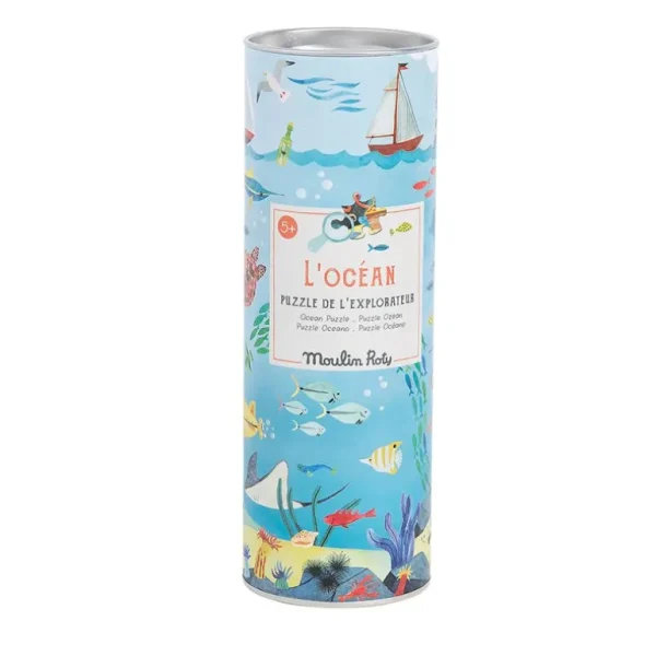 Puslespil 96 Brk - Explorer'S Ocean*Moulin Roty New