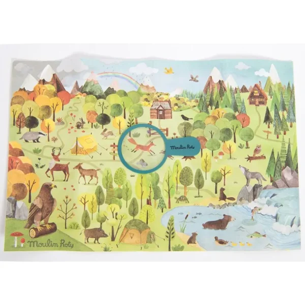 Puslespil 96 Brk - Explorer'S Forest*Moulin Roty Cheap