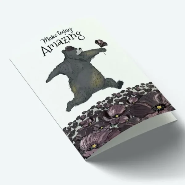 A7 Kort Make Today Amazing*Mouse & Pen Best