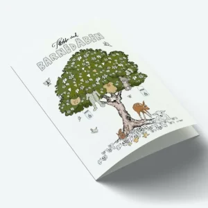 A7 Kort Tillykke Med Barnedaben*Mouse & Pen Best Sale