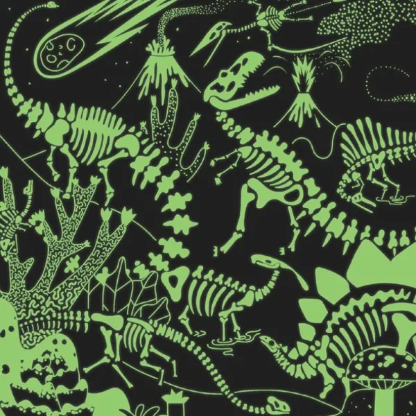 - Puslespil 500 Brk - Dinosaurer - Selvlysende*Mudpuppy Sale