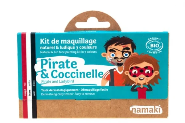 3-Color Ansigtsmaling, Pirat&Mariehone*Namaki Best
