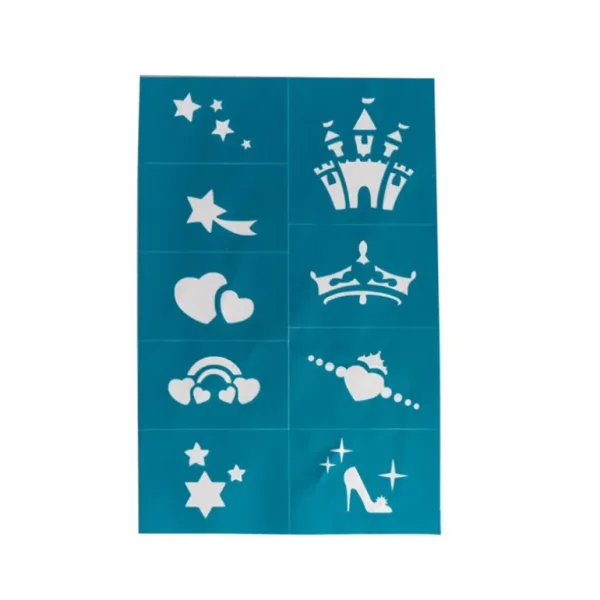 Ansigtmaling- Og Make-Up Stencils*Oh Flossy Shop