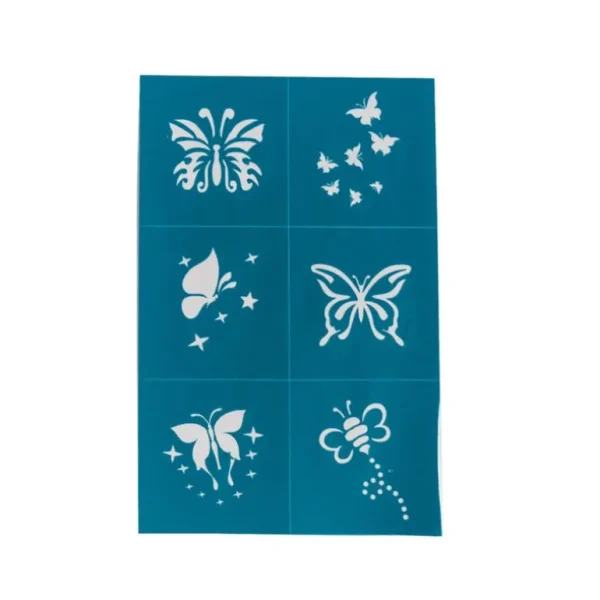 Ansigtmaling- Og Make-Up Stencils*Oh Flossy Shop