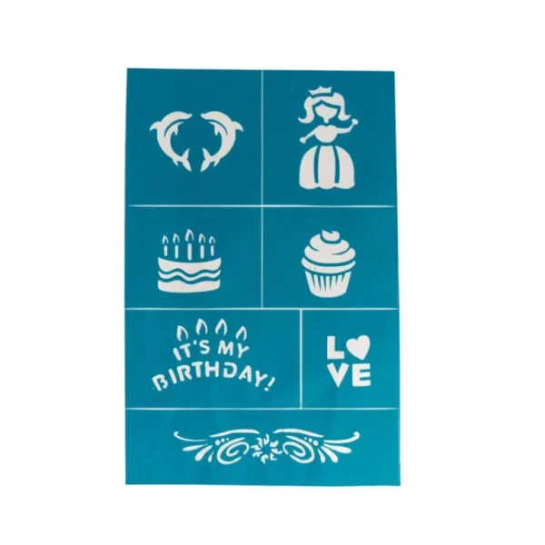 Ansigtmaling- Og Make-Up Stencils*Oh Flossy Shop