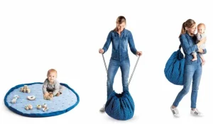 2-I-1 Legetaeppe Og Opbevaring, Big Soft Air Balloon*Play&go Discount