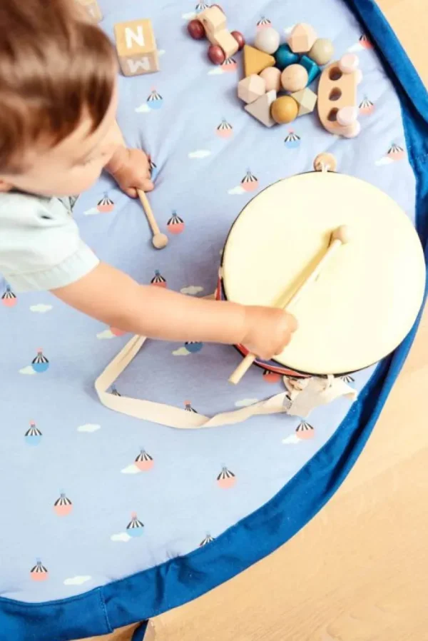 2-I-1 Legetaeppe Og Opbevaring, Big Soft Air Balloon*Play&go Discount