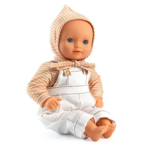 Pomea Dukketøj - Saet Med Overalls, Cannelle*Djeco Clearance