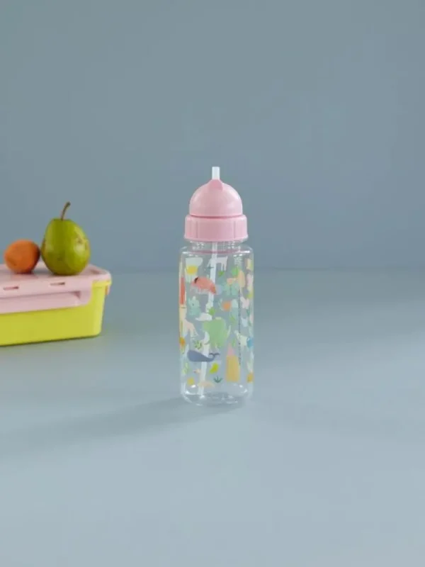 Drikkedunk 450Ml - Lyserod - Sweet Jungle*RICE Flash Sale