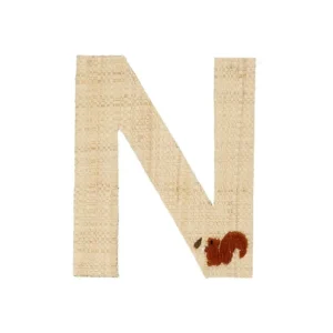 Raffia Klistermærker - N - Egern*RICE New