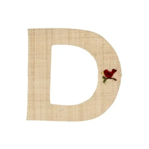 Raffia Klistermærker - D - Fugl*RICE Outlet