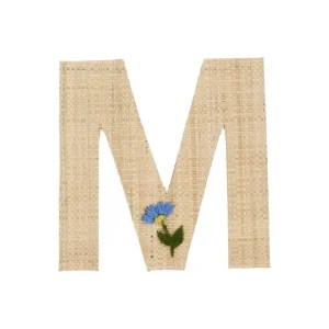 Raffia Klistermærker - M - Blomst*RICE Online
