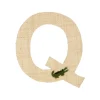 Raffia Klistermærker - Q - Krokodille*RICE Sale