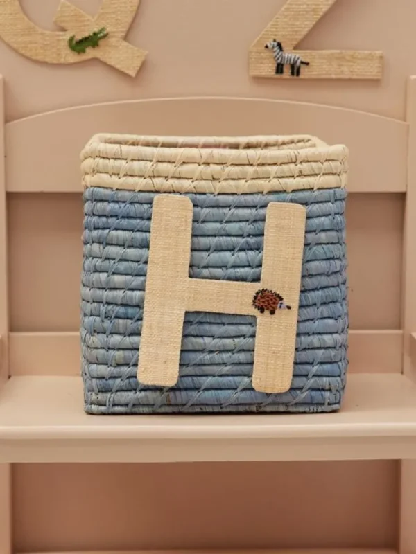 Raffia Klistermærker - H - Pindsvin*RICE New