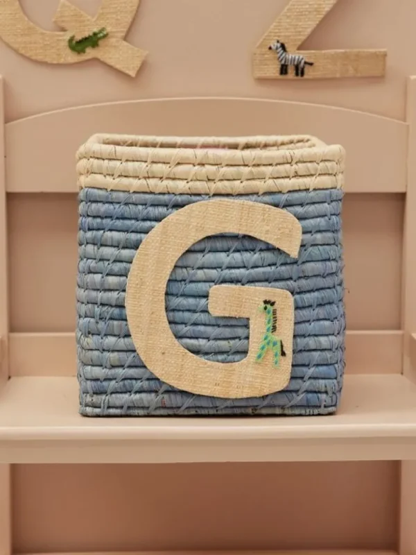 Raffia Klistermærker - G - Giraf*RICE Online