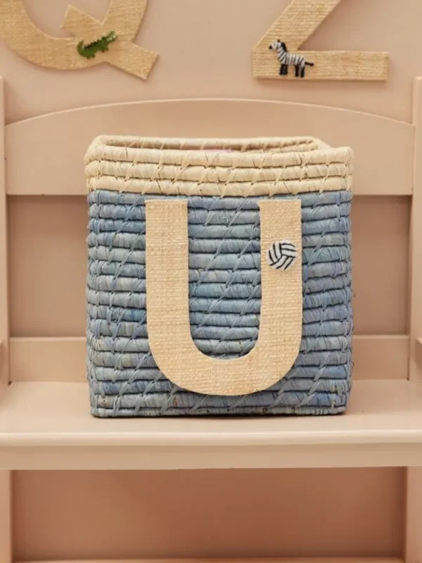 Raffia Klistermærker - U - Bold*RICE Store