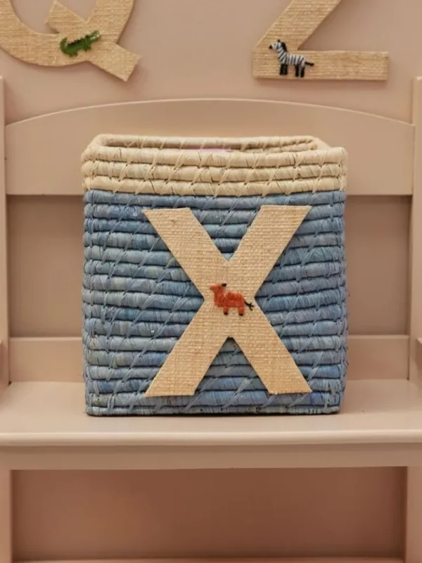 Raffia Klistermærker - X - Kamel*RICE Fashion