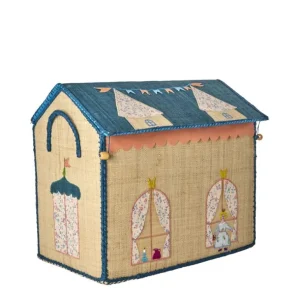 Raffia Mellem Opbevaringshus - Castle*RICE Best