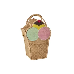 Raffia Taske - Nature/Ice Cream*RICE Hot