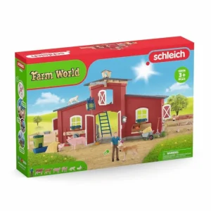 Red Barn With Animals And Accessories*Schleich Fashion