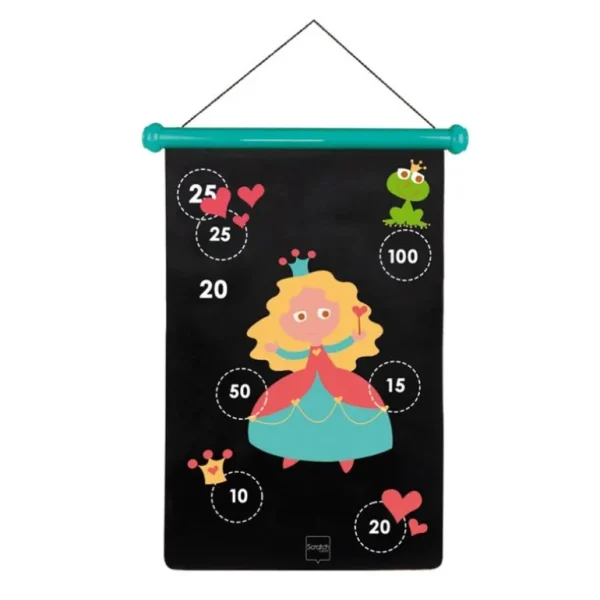Magnetisk Dart - Prinsesse*Scratch Shop