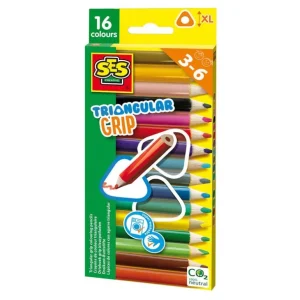 Farveblyanter Trekantede 16Stk.*Ses Sale