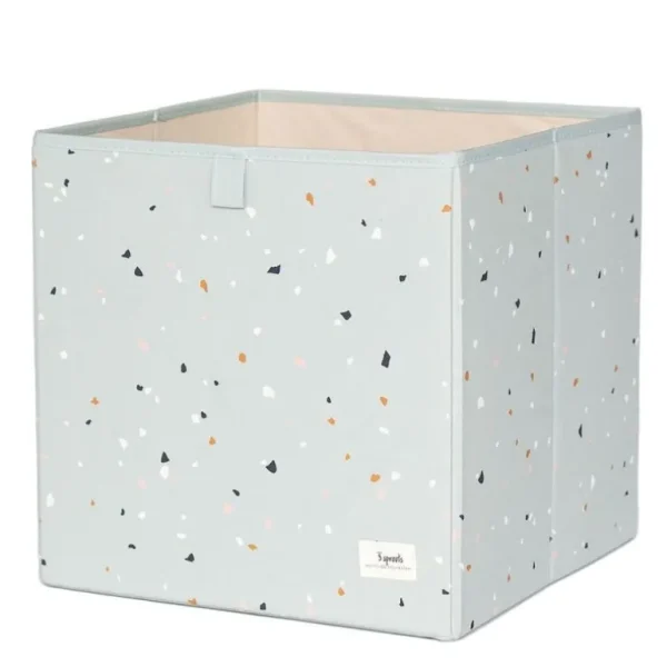Opbevaringskasse, Terrazzo/Gron*3 Sprouts New