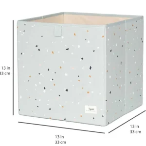 Opbevaringskasse, Terrazzo/Gron*3 Sprouts New