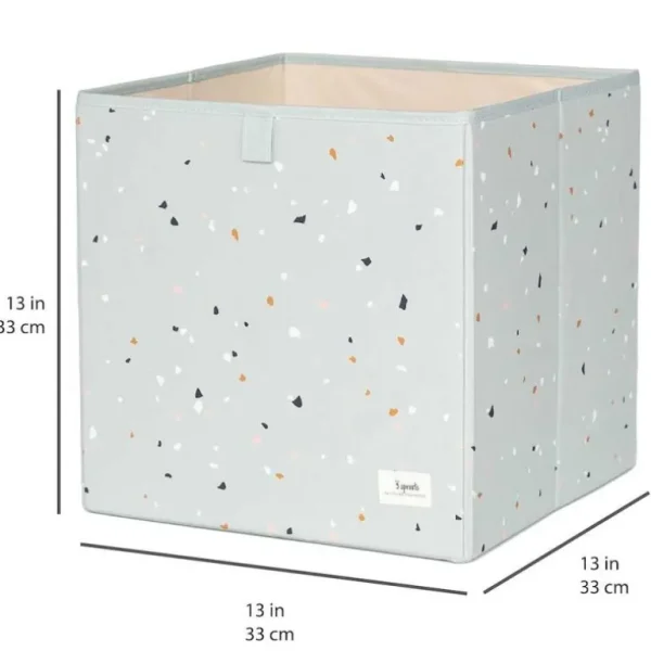 Opbevaringskasse, Terrazzo/Gron*3 Sprouts New