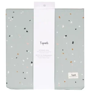 Opbevaringskasse, Terrazzo/Gron*3 Sprouts New