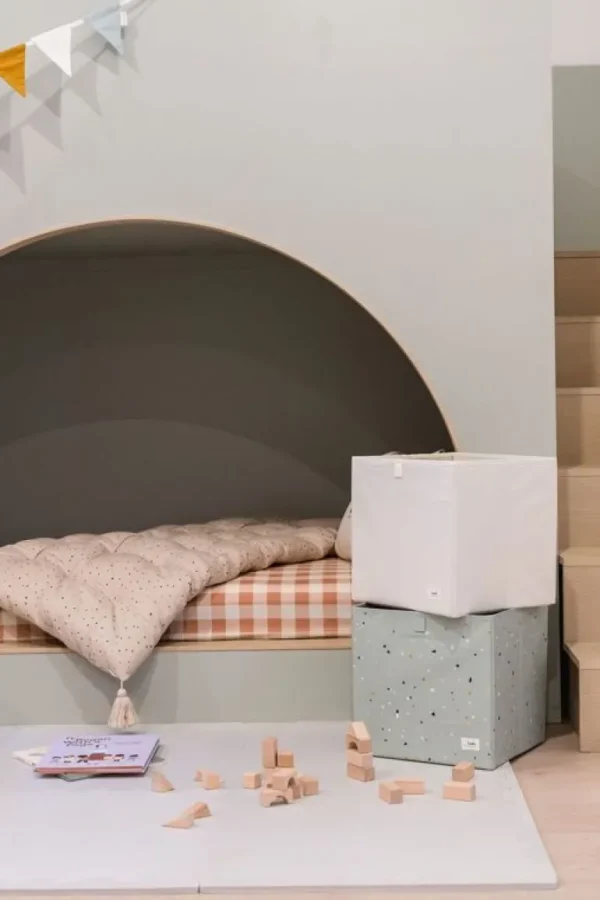 Opbevaringskasse, Terrazzo/Gron*3 Sprouts New