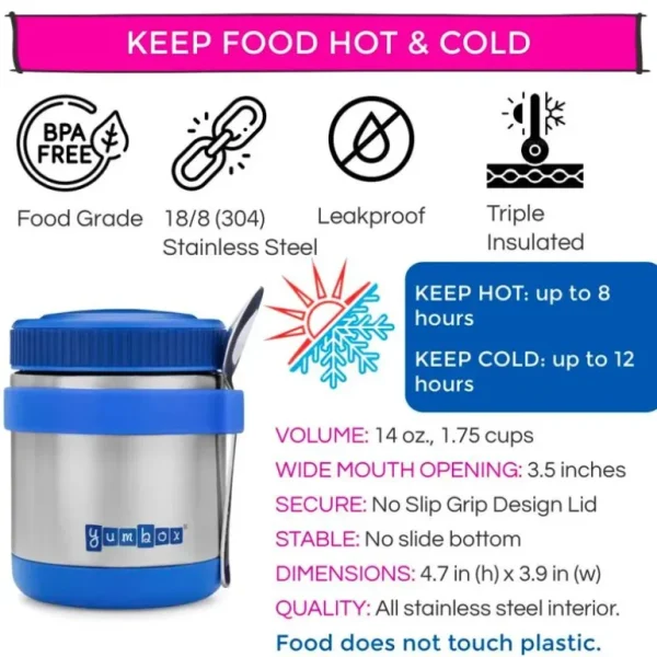 Madbeholder 420 Ml, Neptune Blue*Yumbox New