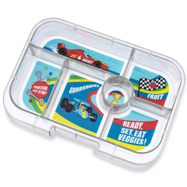 Original 6 Rum, Blue/Race Cars*Yumbox New