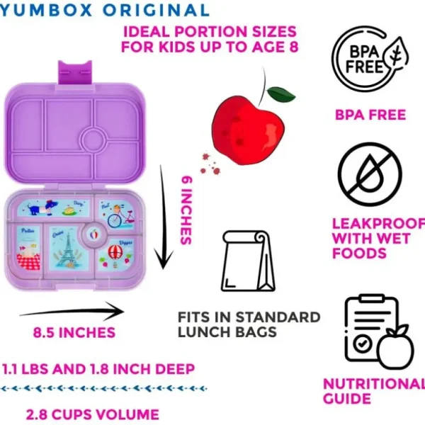 Original 6 Rum, Lulu Purple/Paris*Yumbox Fashion