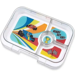 Panino 4 Rum, Green/Race Cars*Yumbox Clearance